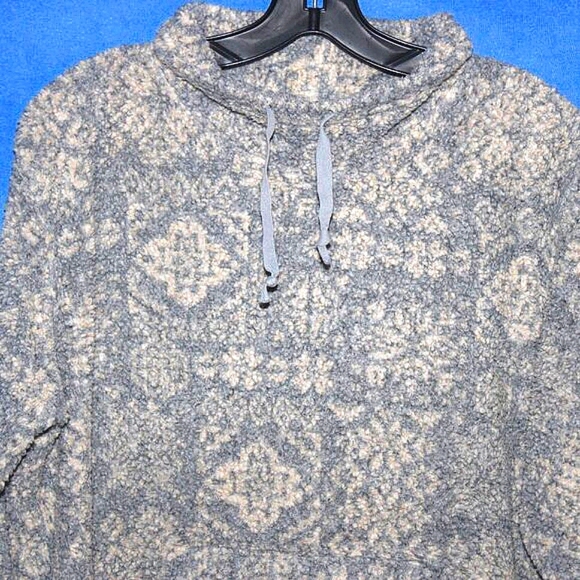 GAP Patterned Drawstring Pullover M - Picture 2 of 6